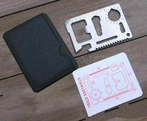 GA - 11 In 1 Credit Card Survival Tool