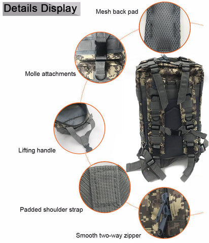GA - 30L Tactical Molle Backpack