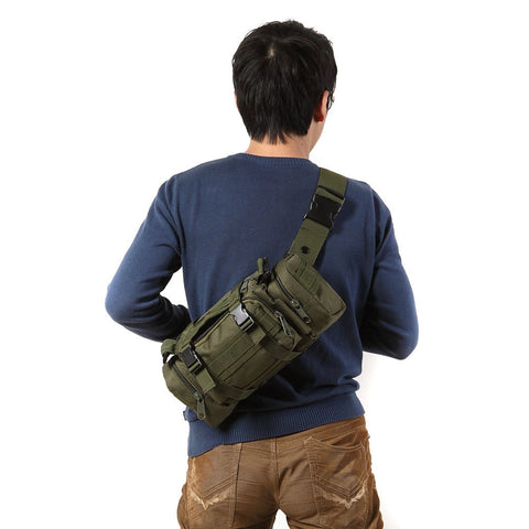 GA - 3L Tactical Molle Waist and Shoulder Bag