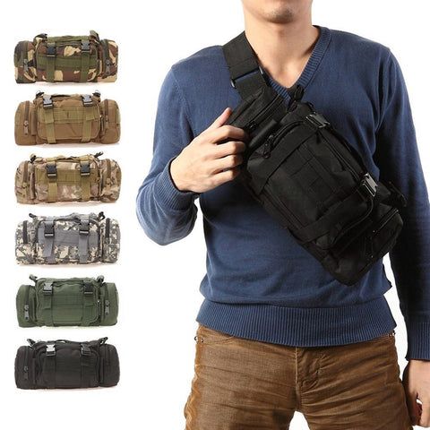 GA - 3L Tactical Molle Waist and Shoulder Bag