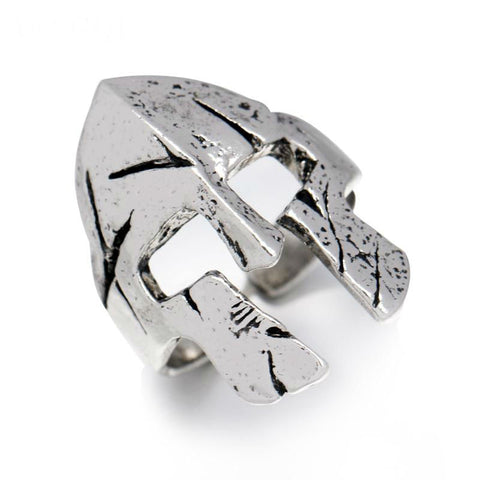 GA - Spartan Warrior Helmet Ring