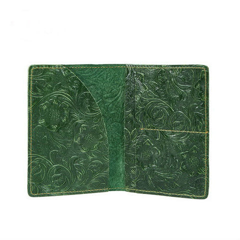 GA - Genuine Leather Passport Wallet