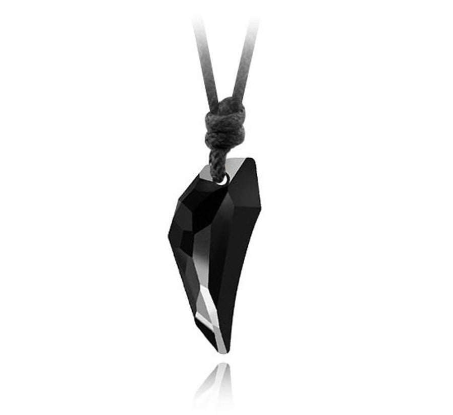 GA - Crystal Wolf's Tooth Pendant