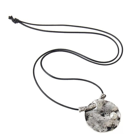 GA - Lotus Leaf Pendant and Necklace