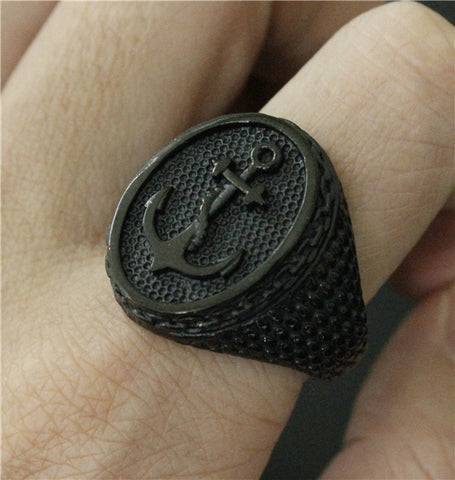 GA - Black Anchor Ring