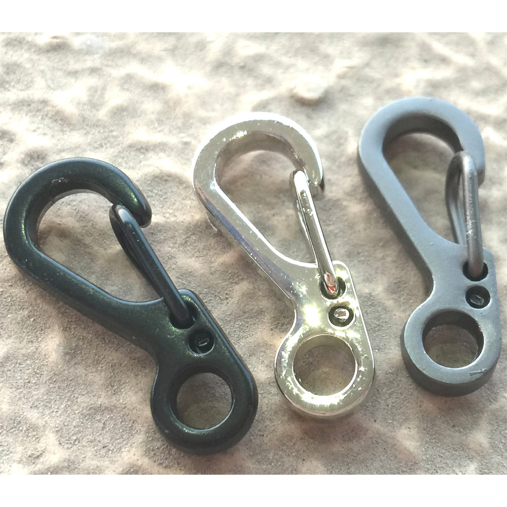 GA - Mini SF Carabiners With Eyelet 10 Pcs