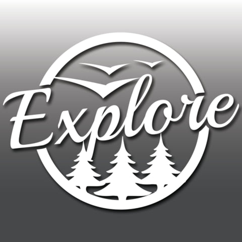 GA - Explore - Vinyl Sticker