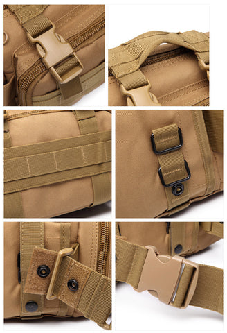 GA - 3L Tactical Molle Waist and Shoulder Bag
