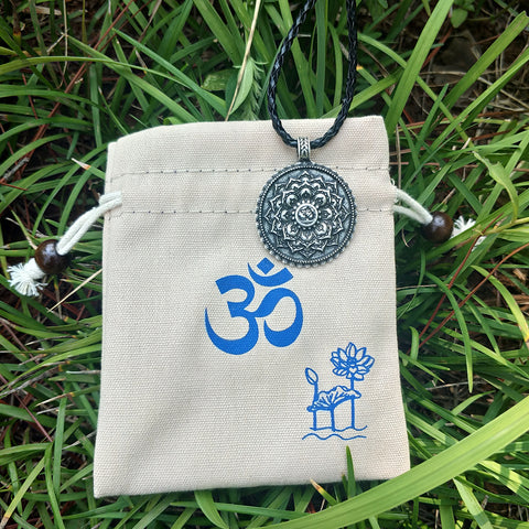 GA - Tibetan Mandala Pendant Necklace