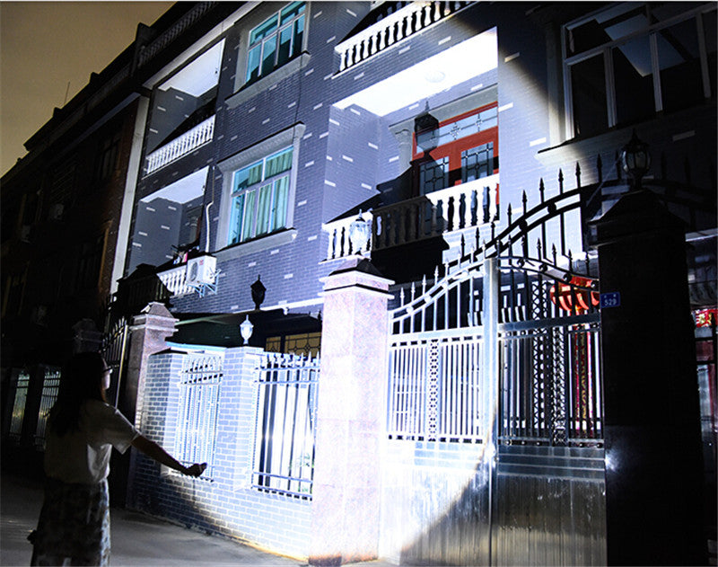 GA - Zoomable Tactical LED Flashlight 8000 Lumens