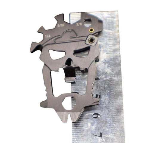 GA - Stainless Steel Scull EDC Pocket Multi Tool
