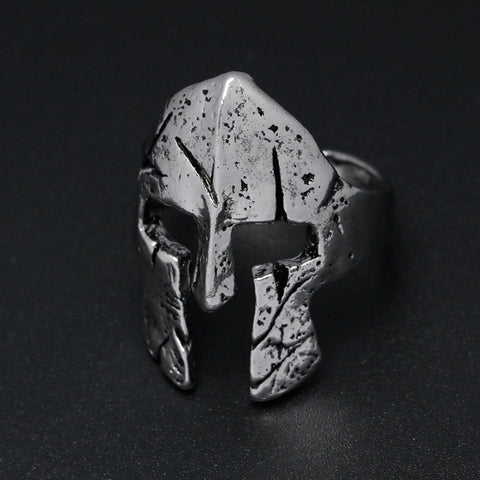 GA - Spartan Warrior Helmet Ring