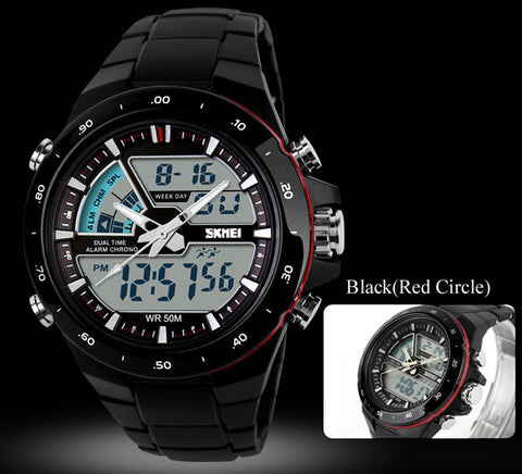 GA - SKMEI Female Dual Time Sports Wrist Watch
