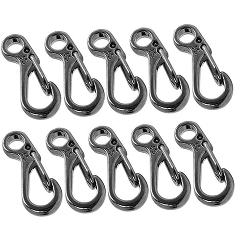 GA - Mini SF Carabiners With Eyelet 10 Pcs