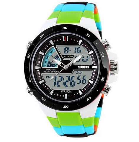 GA - SKMEI Female Dual Time Sports Wrist Watch
