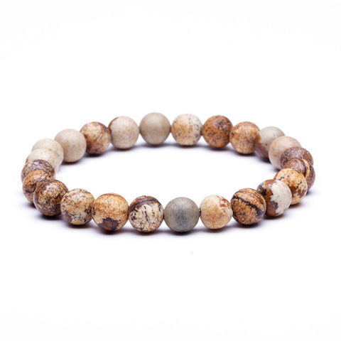 GA - Natural Stone Beads Bracelet