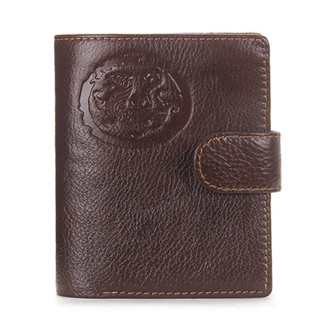 GA - Deluxe Genuine Leather Passport and Travel Wallet